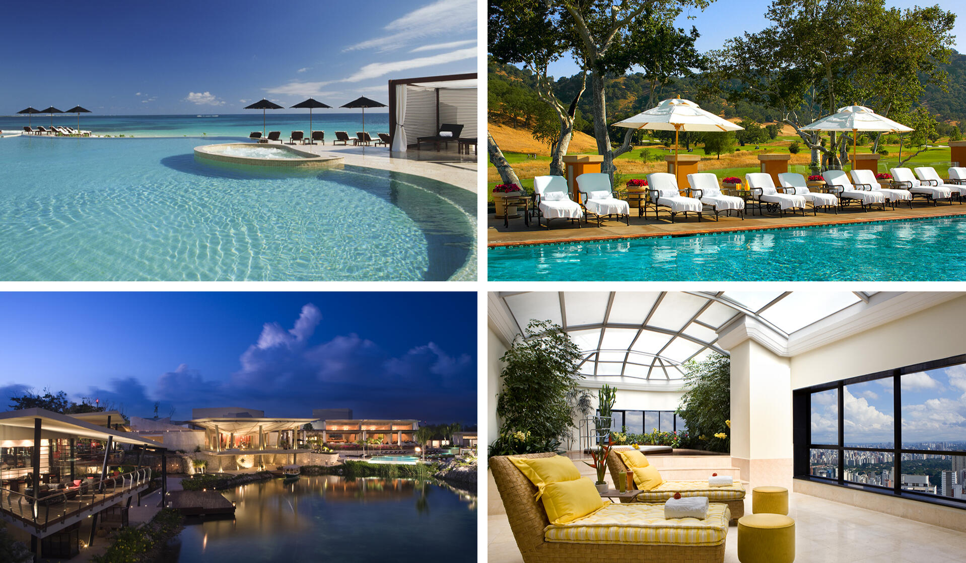 Marriott and Rosewood premier resorts - Client properties photographed in the US, Mexico, Chile, Brazil, &amp; UAE